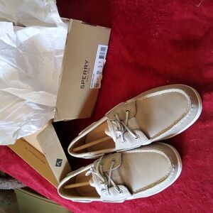 Womens Sperry Koifish Sparkle Grey Sz 9 NIB